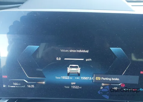 2025 BMW X1 xDrive28I from USA, damaged, VIN WBX73EF04S5125621